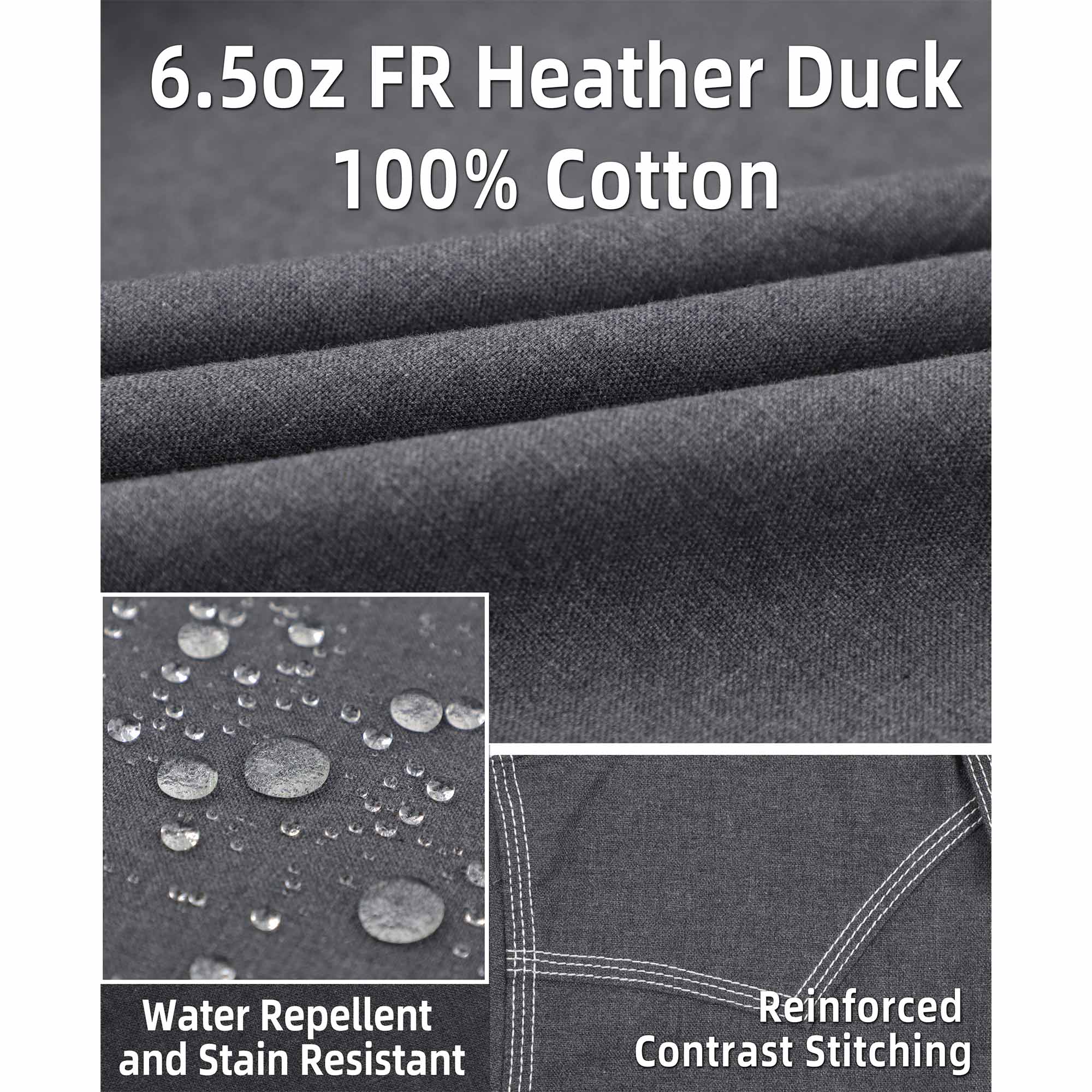 6.5OZ FR Work Shirt With Pearl Snap-0939