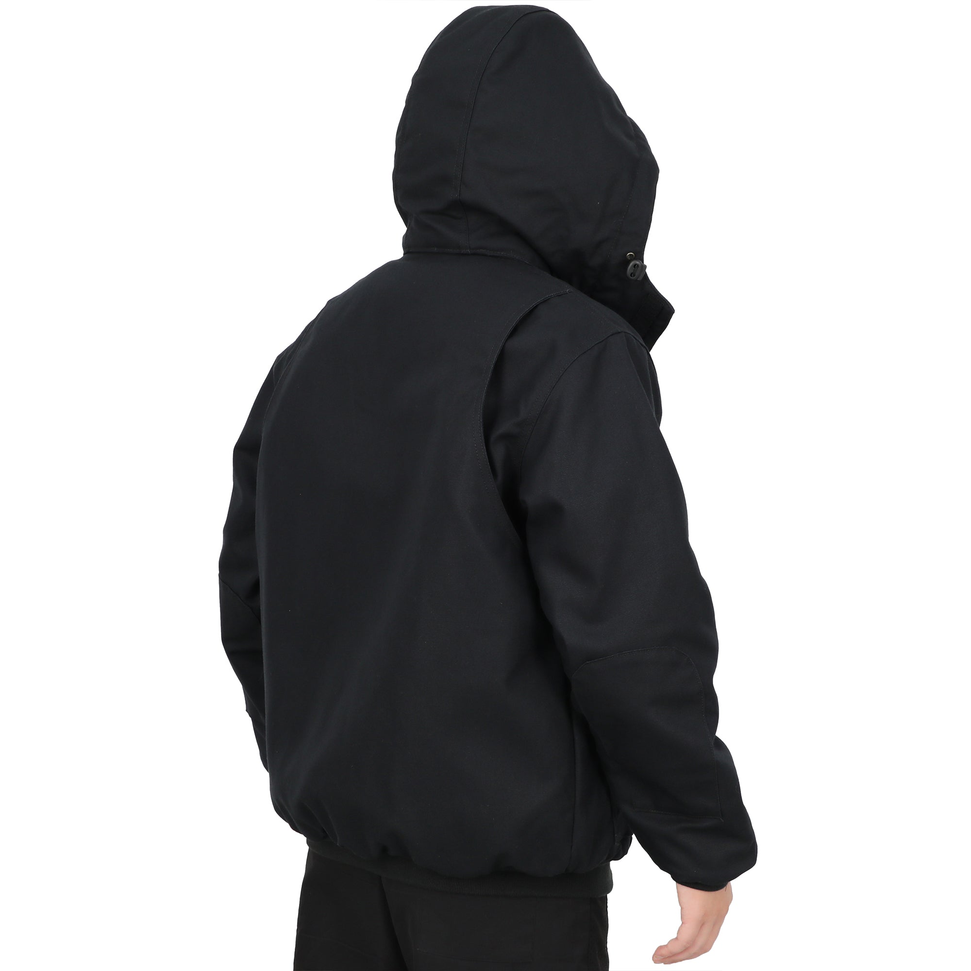 FR Jacket Insulated Heavyweight Canvas Flannel Lined,Detachable Hood -8804