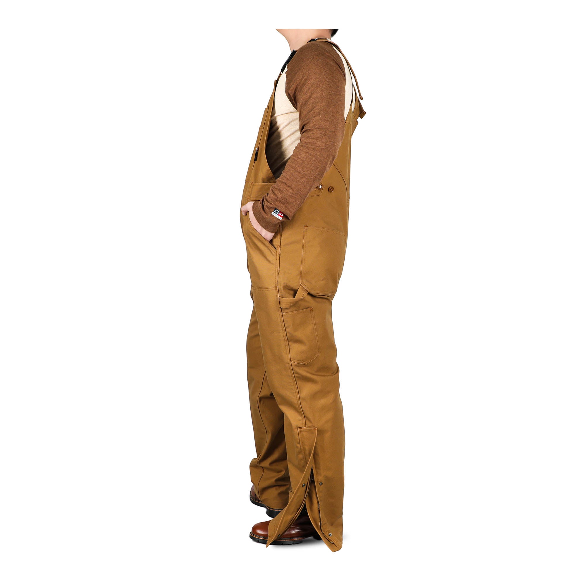10OZ Bib Overall/Leg Zipper-6704