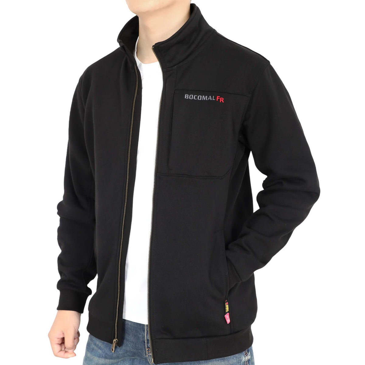 12 oz  Full Zipper FR Sweat Jackets - C531