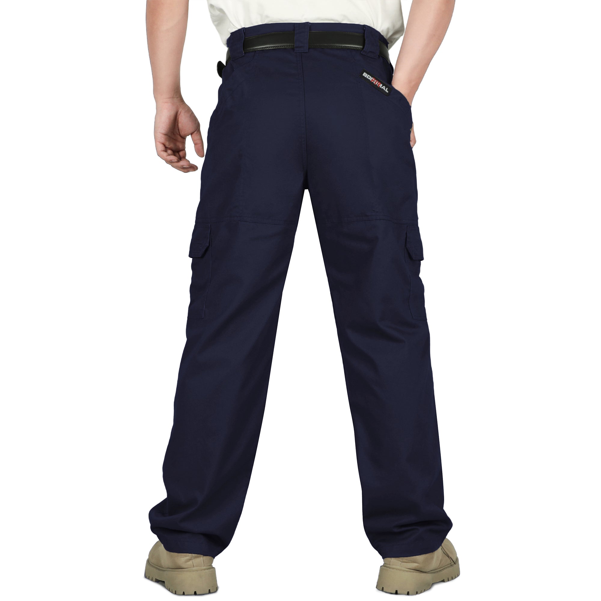 7-Pocket Cotton FR Cargo Work Pants 1801 | Bocomal