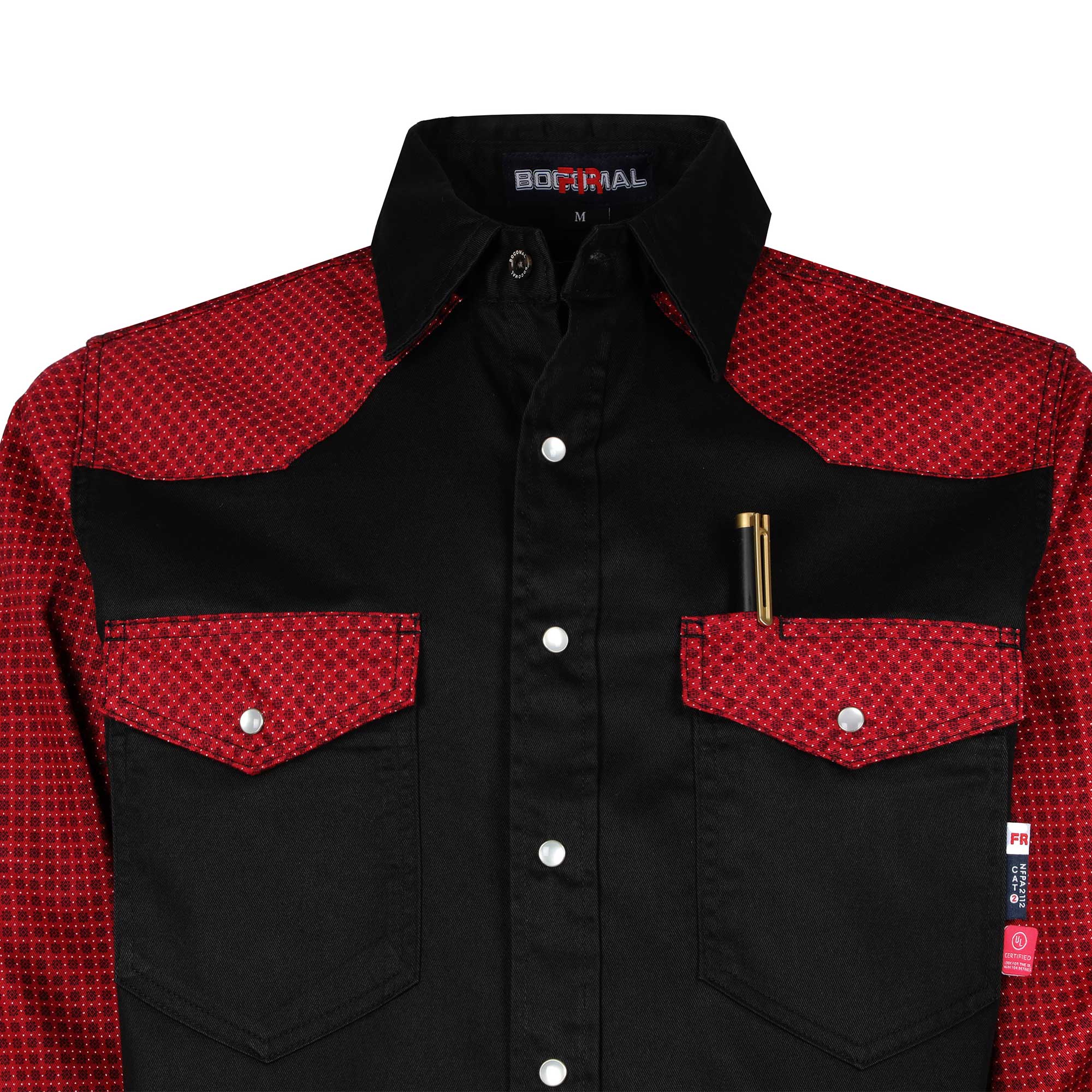 6.5OZ Hawaii/Solid FR Welding Work Shirt