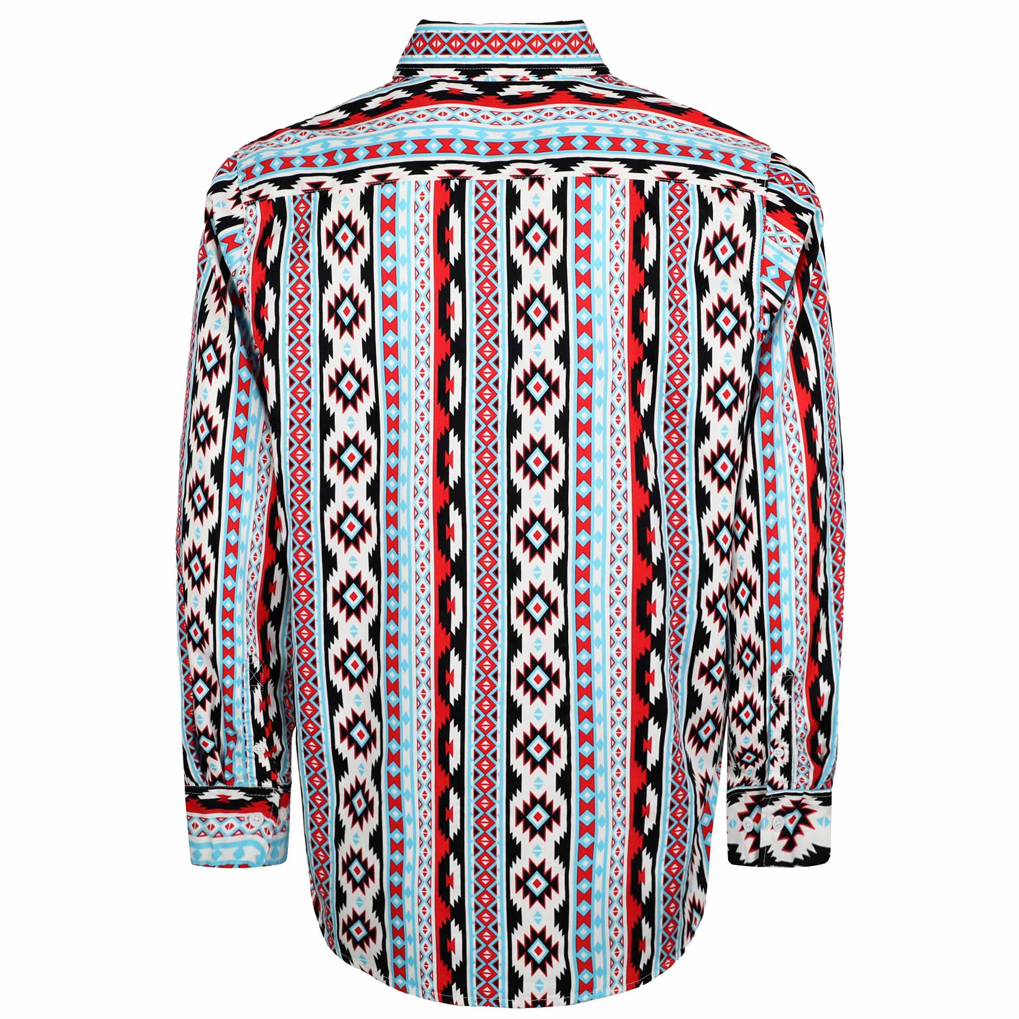 6.5OZ Printed Bohemia Button Down FR Work Shirt-0816A