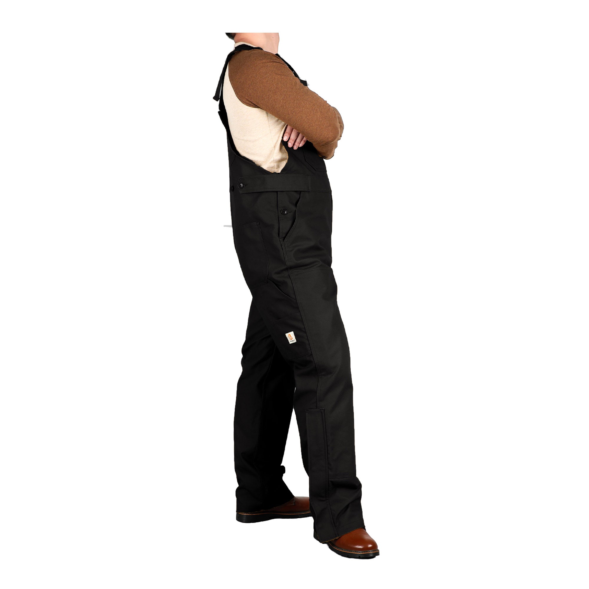 10OZ Bib Overall/Leg Zipper-6704