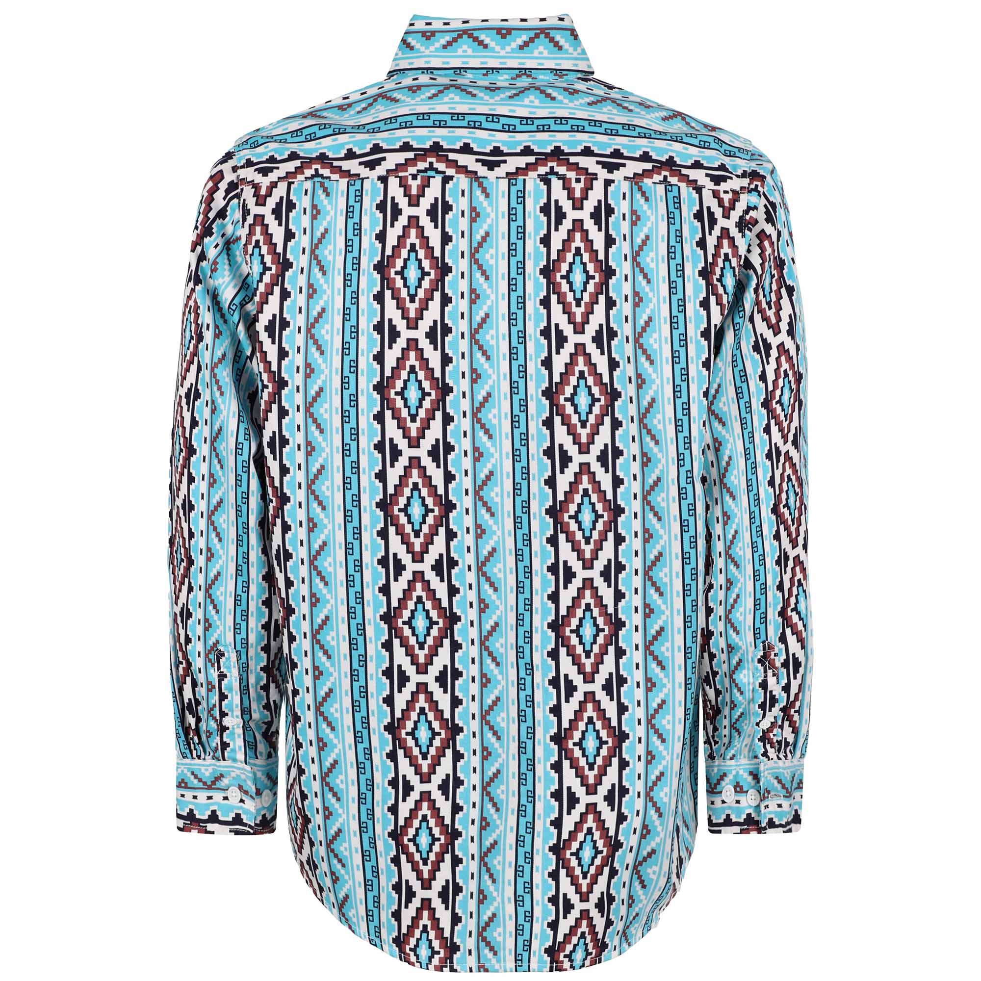 6.5OZ Printed Bohemia Button Down FR Work Shirt-0816A