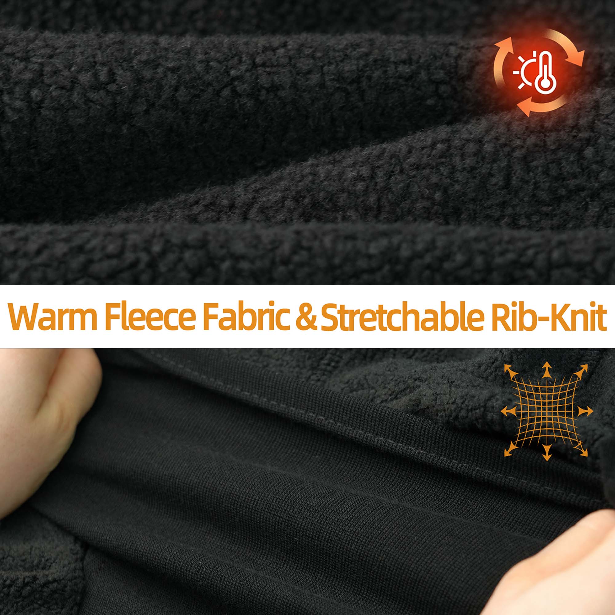 11OZ Fleece Modacrylic Blend FR Face Mask Balaclava For Winter-7027