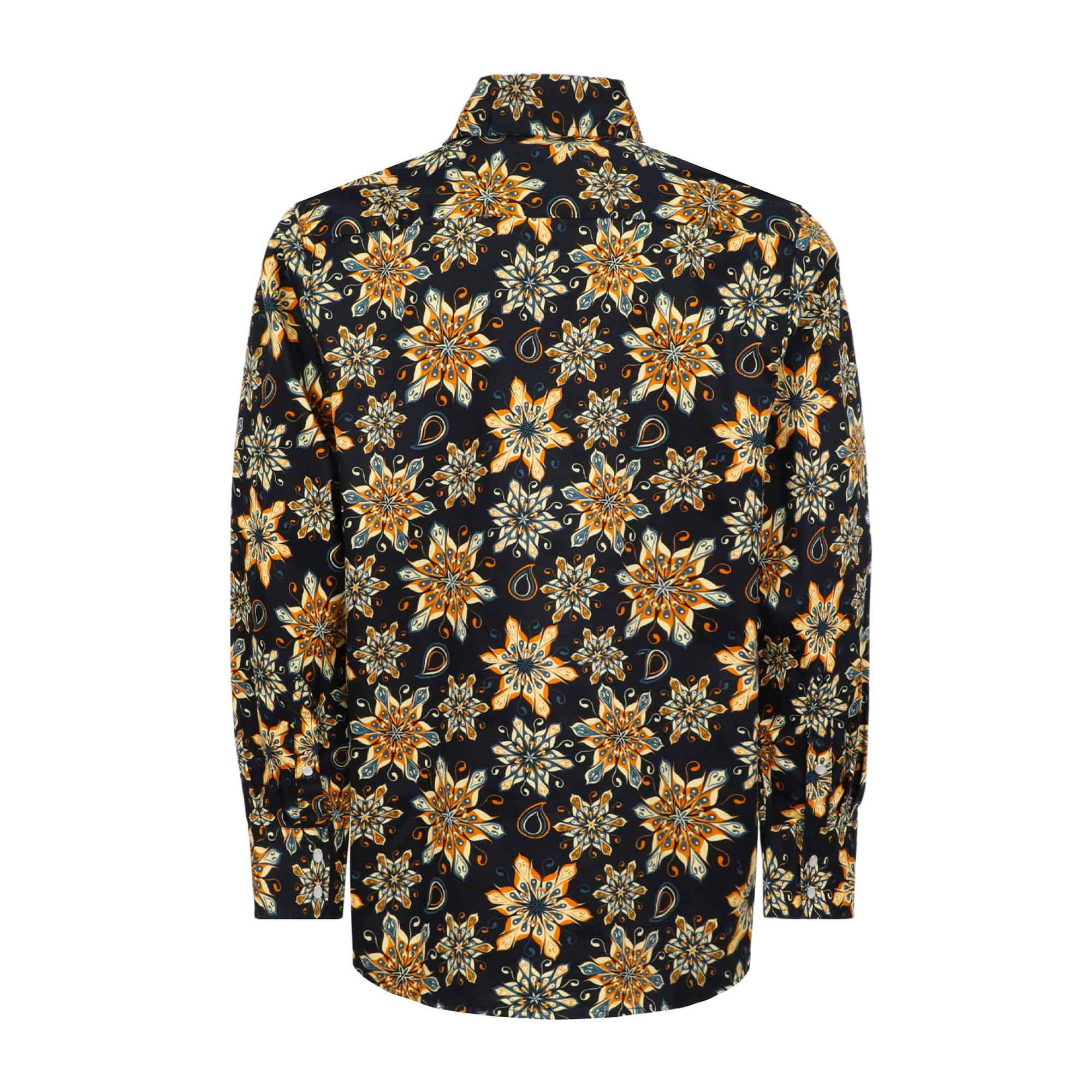 6.5OZ Lightweight Printed FR Shirts With Pearl Snap (Clearance: Limit 2pcs)