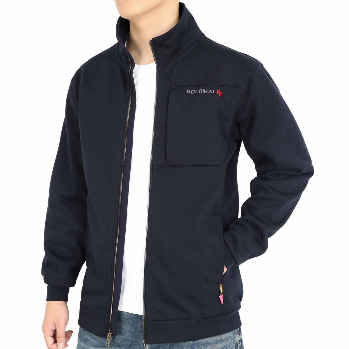 12 oz  Full Zipper FR Sweat Jackets - C531