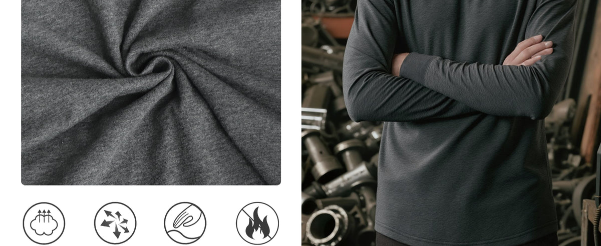 4.5OZ EX Lightweight FR NFPA2112 CAT1 Hooded T-Shirt -6317