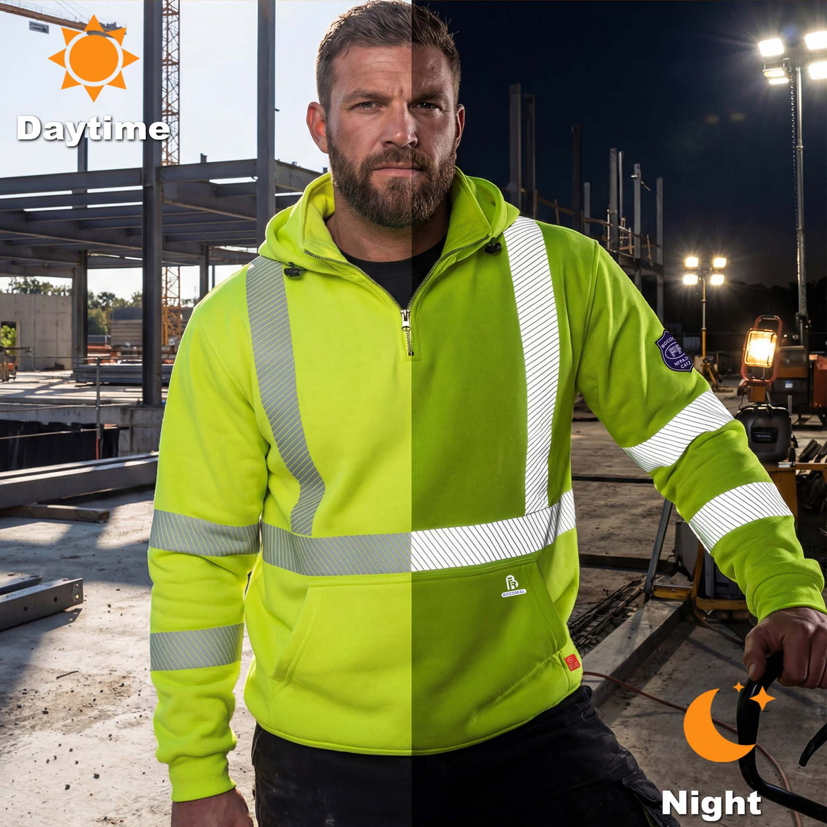 Bocomal 4531HV FR workwear product feature image