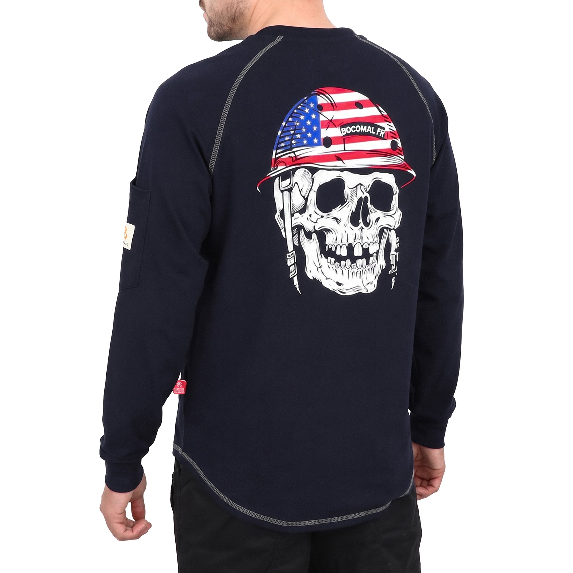 6OZ Buttonless Pullover T-Shirts/Decorative Thread-5622