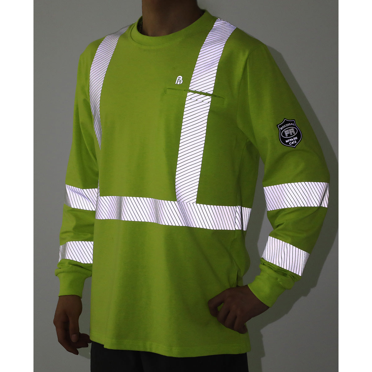 6OZ Hi Vis T-Shirts(Normal Yellow Color)-0624