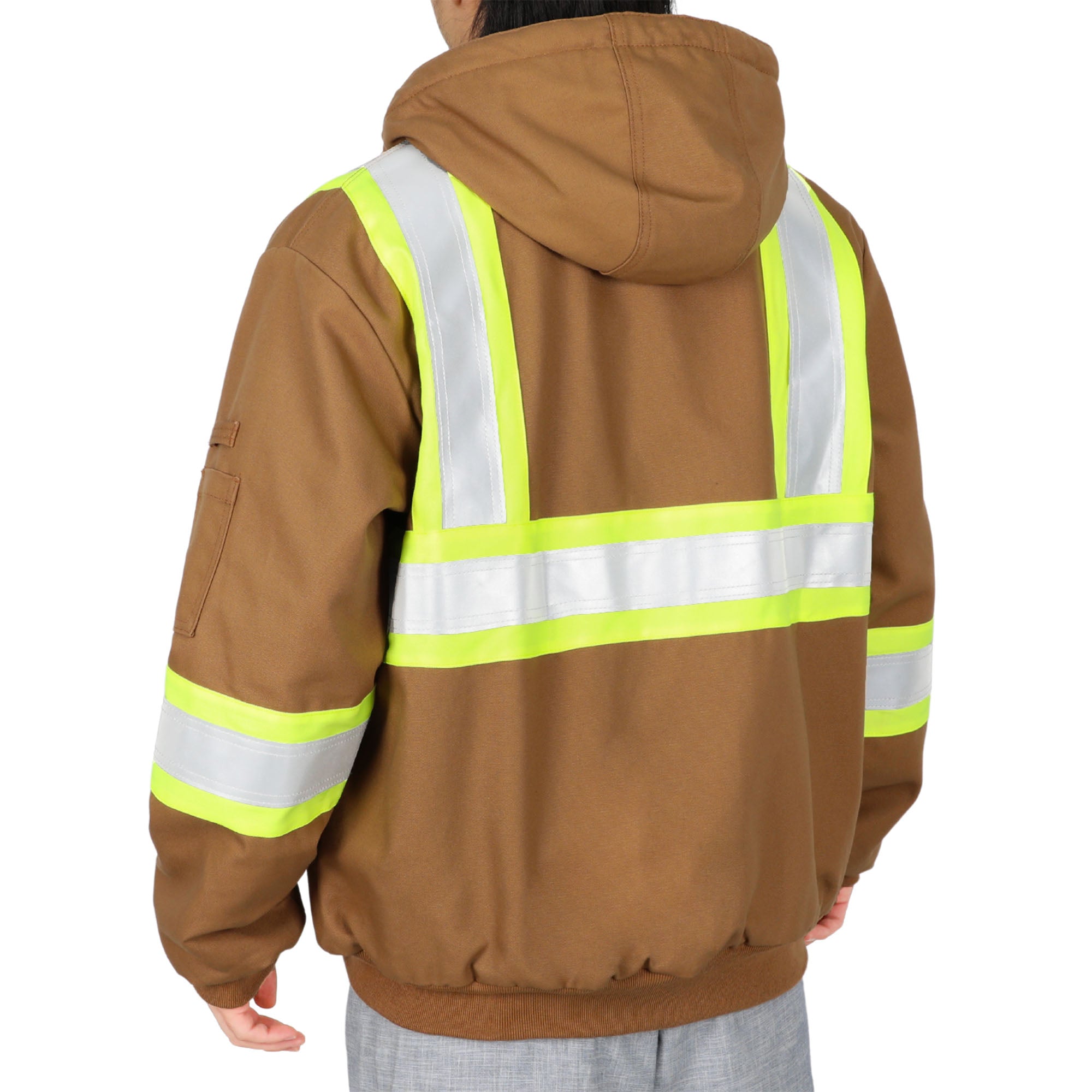 Insulated Hi Vis FR Heavyweight Water Repellent Stain Resistant Jacket -3004HV