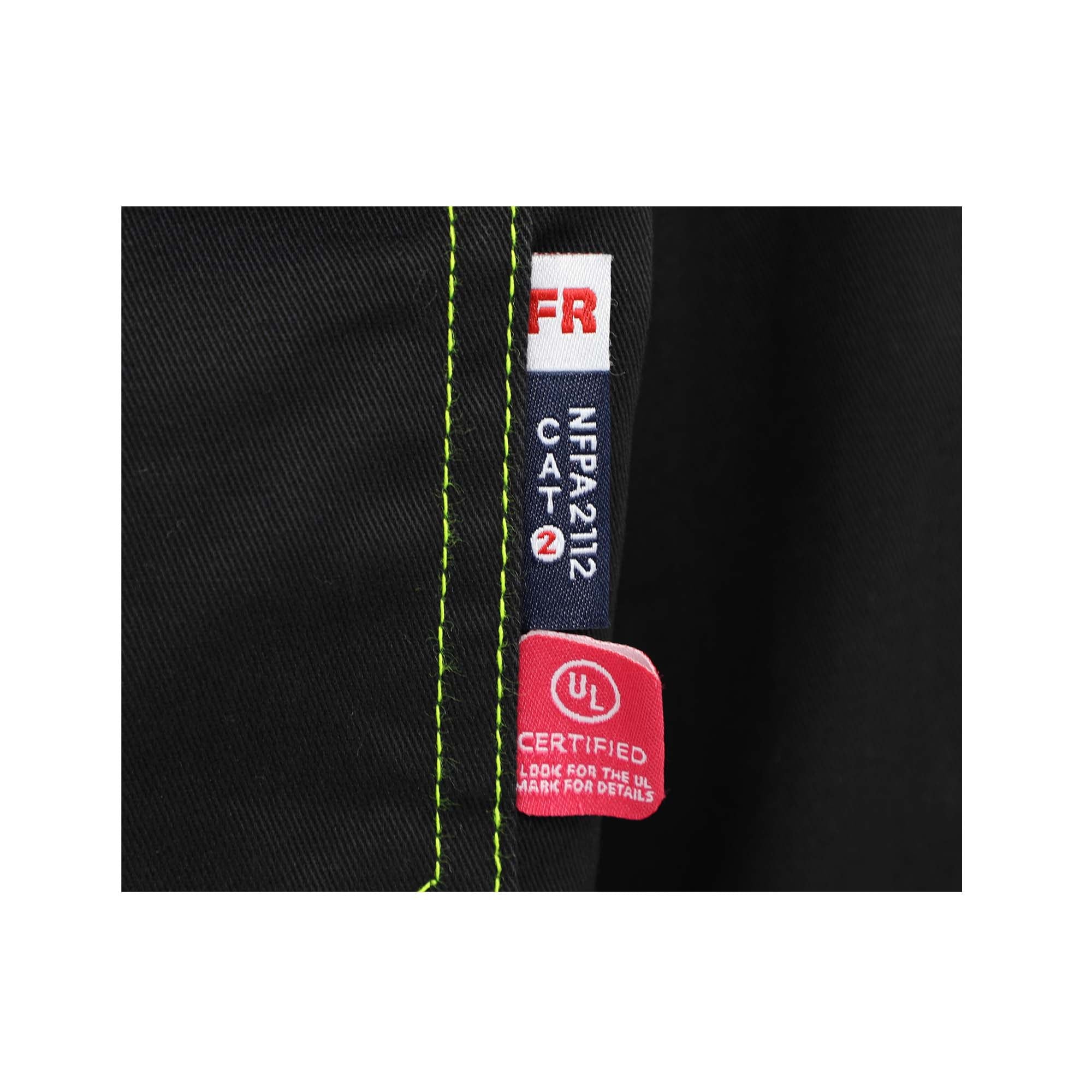 7.5OZ Solid Color  Shirts With Metal Button/Decorative Thread -3701