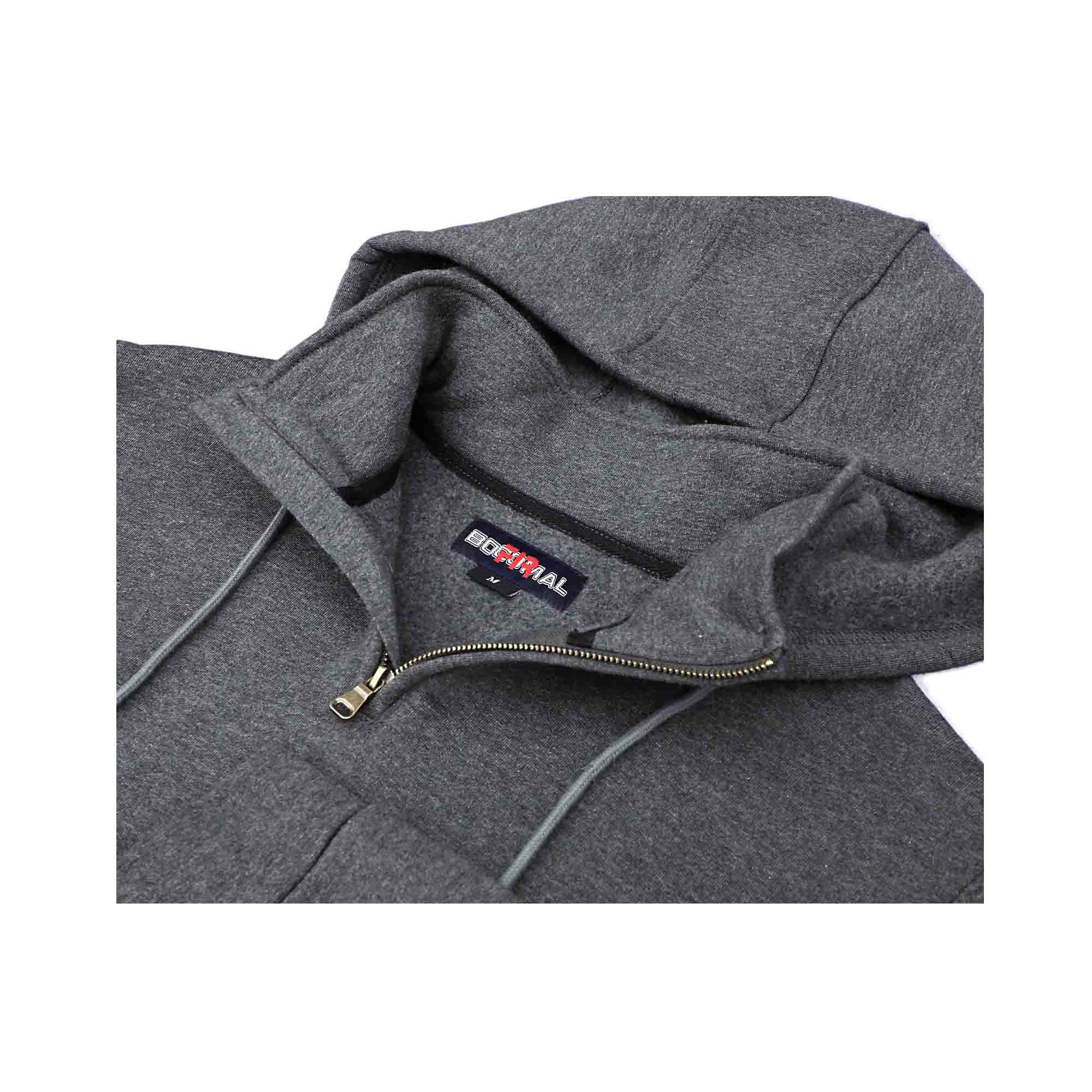 10.5OZ Classic 1/4 Zipper Pullover Hoodies-4509