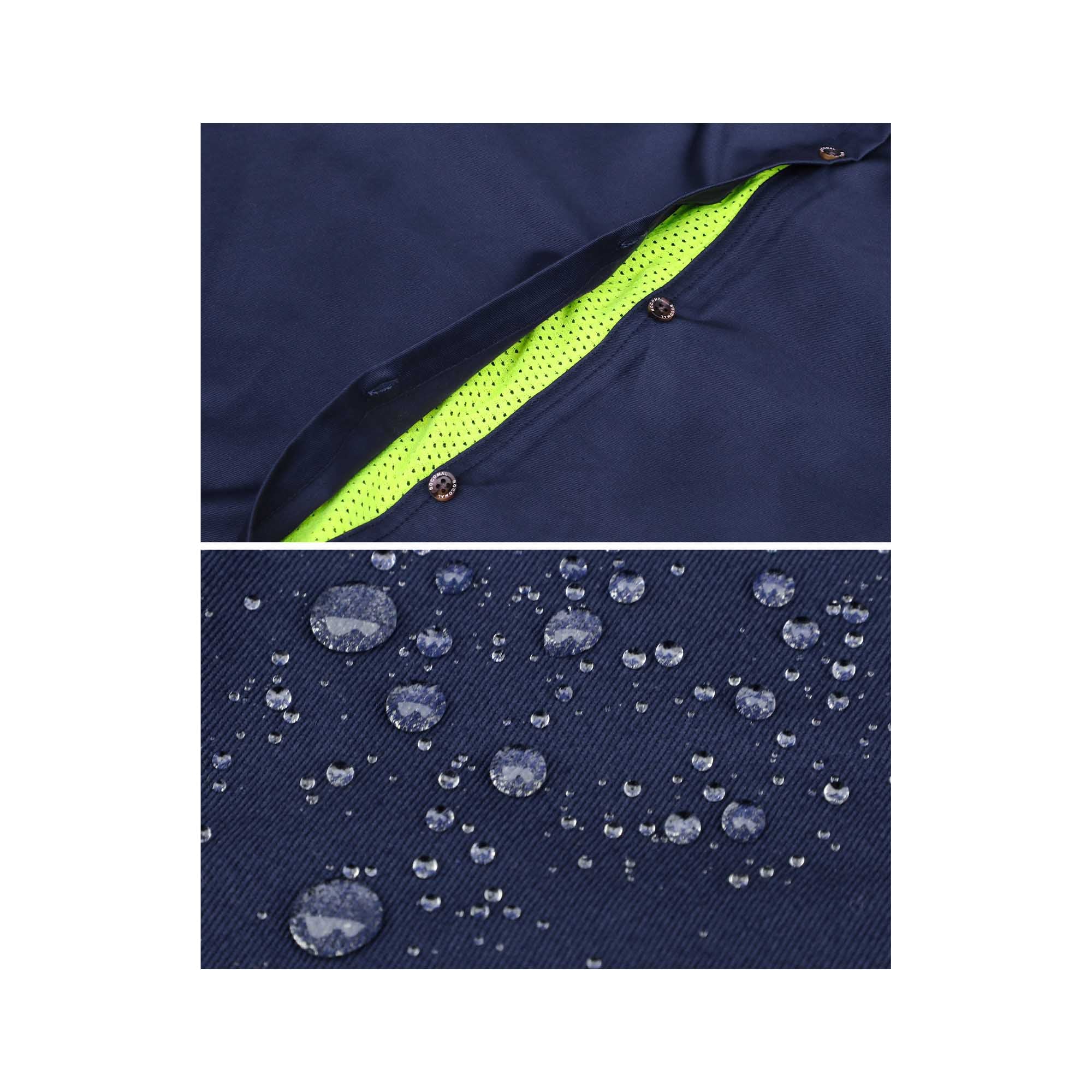 6.5OZ Vented Mesh Back & Underarm Breathable Shirts-1307
