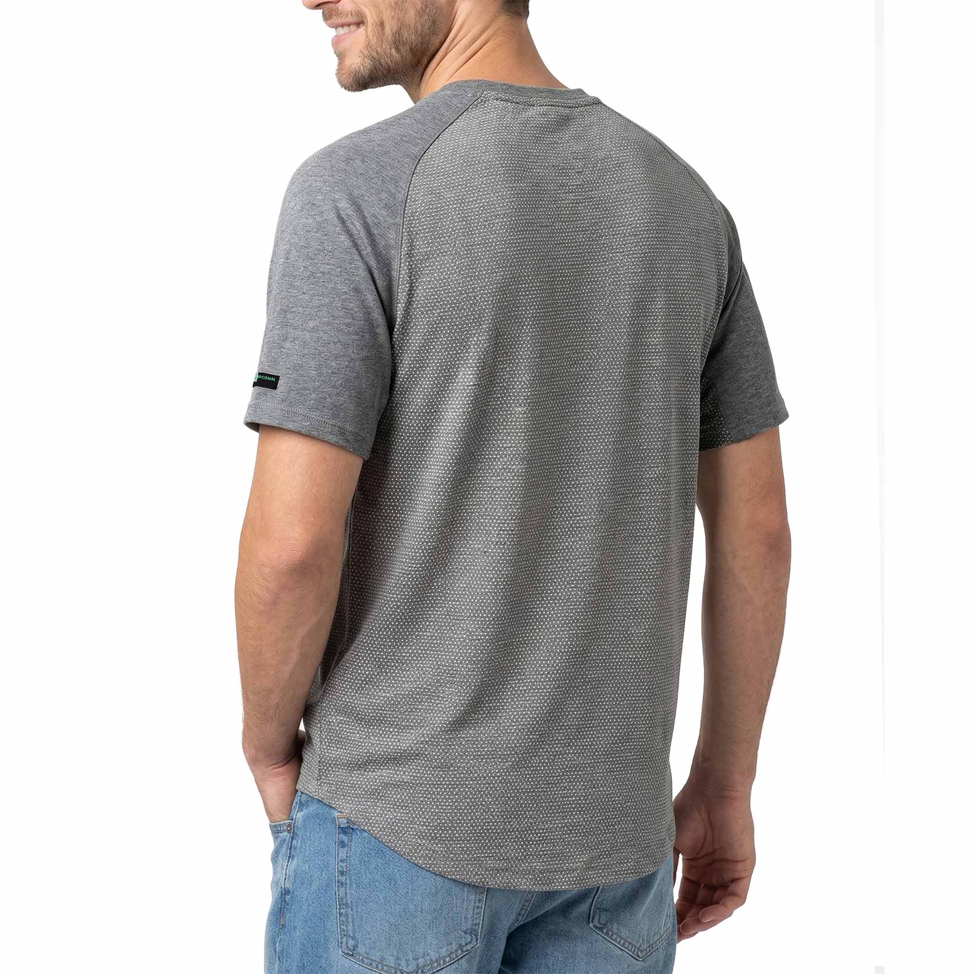 5.5OZ Lightweight Mesh Back Tee (NON-FR)-TS011H