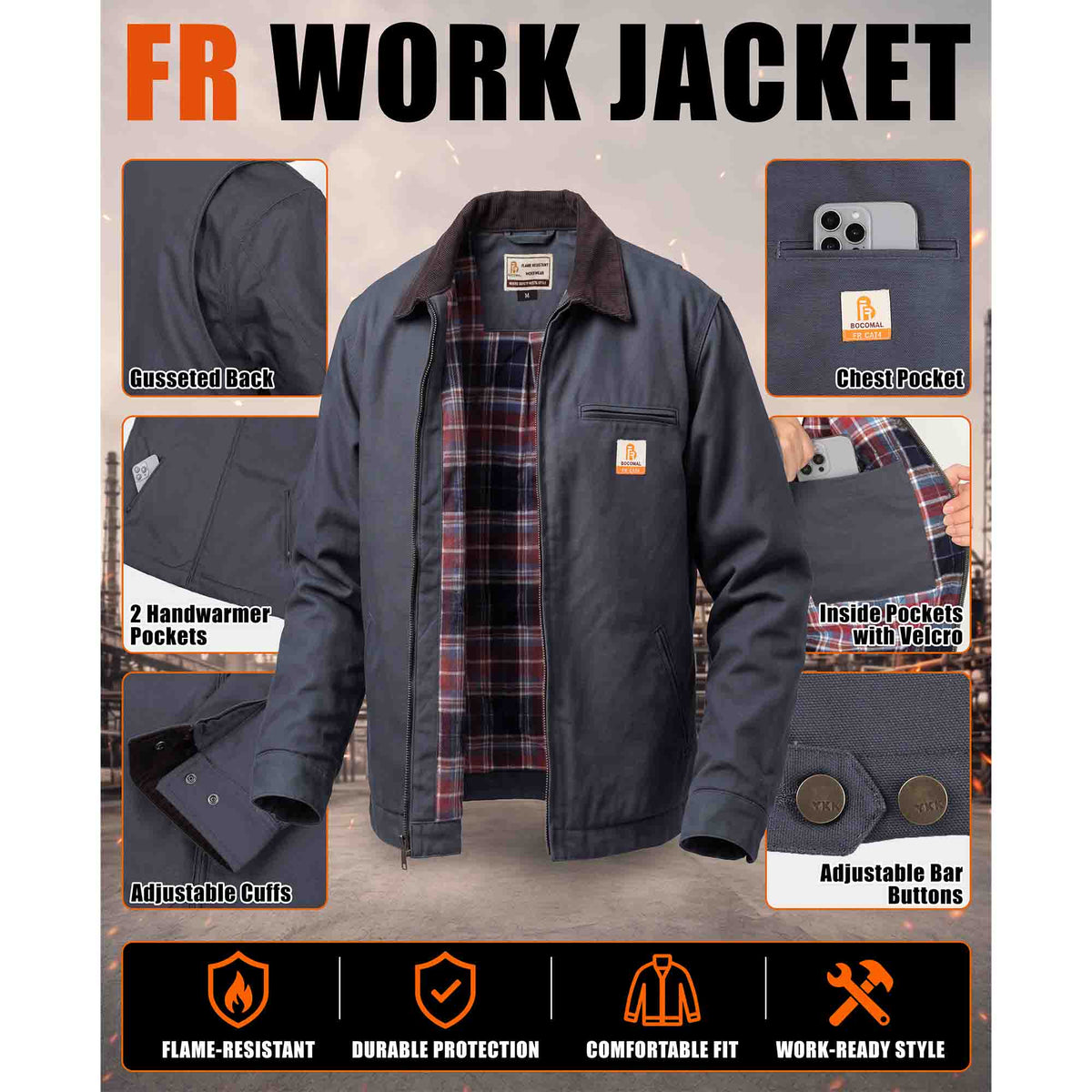 FR Jackets Functional Design