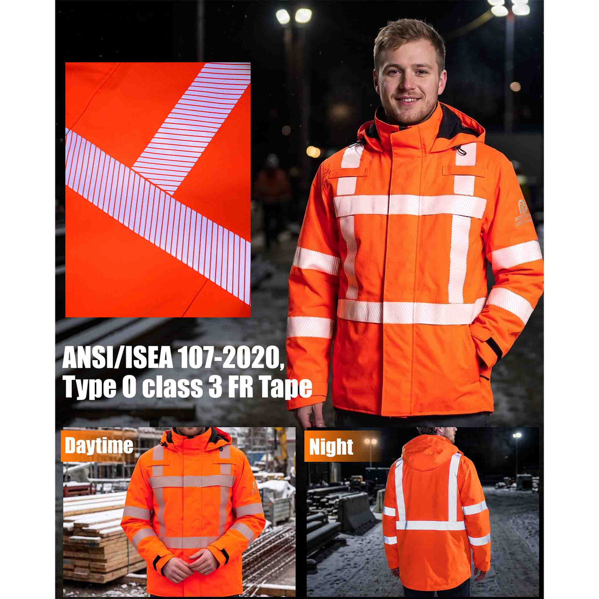 ANSI/ISEA 107-2020,Type 0 class 3 FR Tape