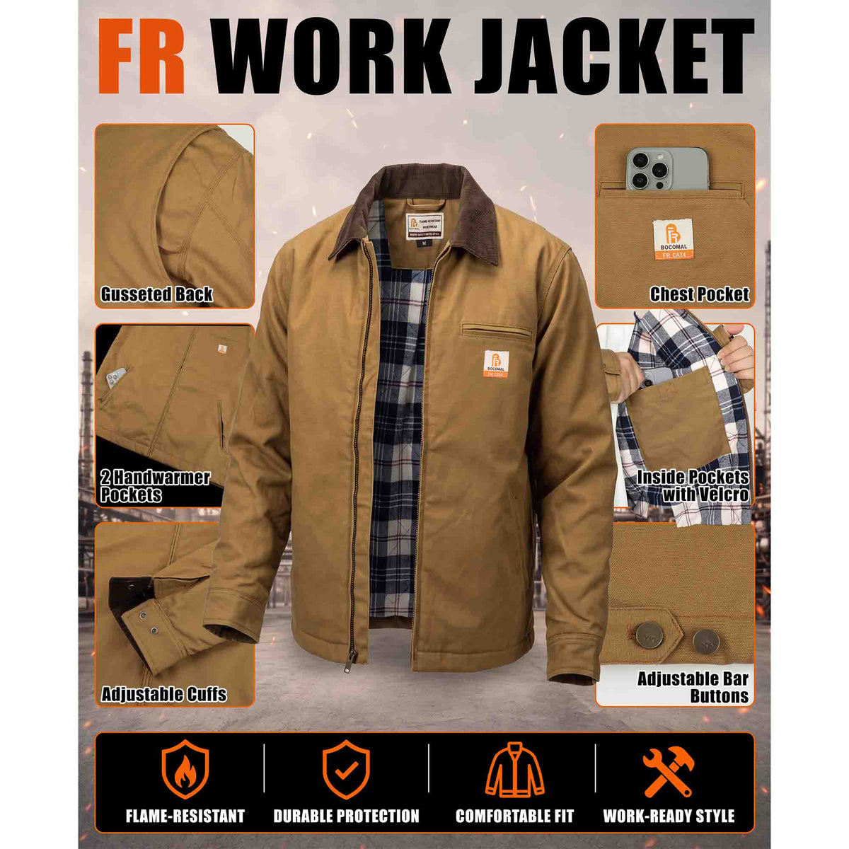 FR Jackets Functional Design