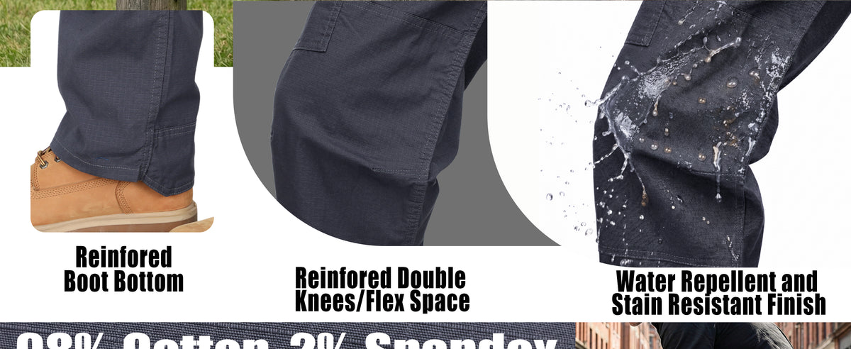 6.5OZ Lightweight Work Cargo Shorts (NON-FR) - PN061R