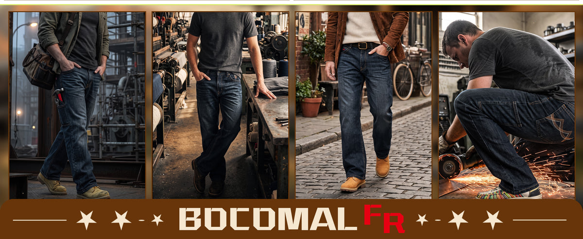 14 oz Heavyweight FR Relaxed Fit Boot Cut Carpenter Jeans - F215