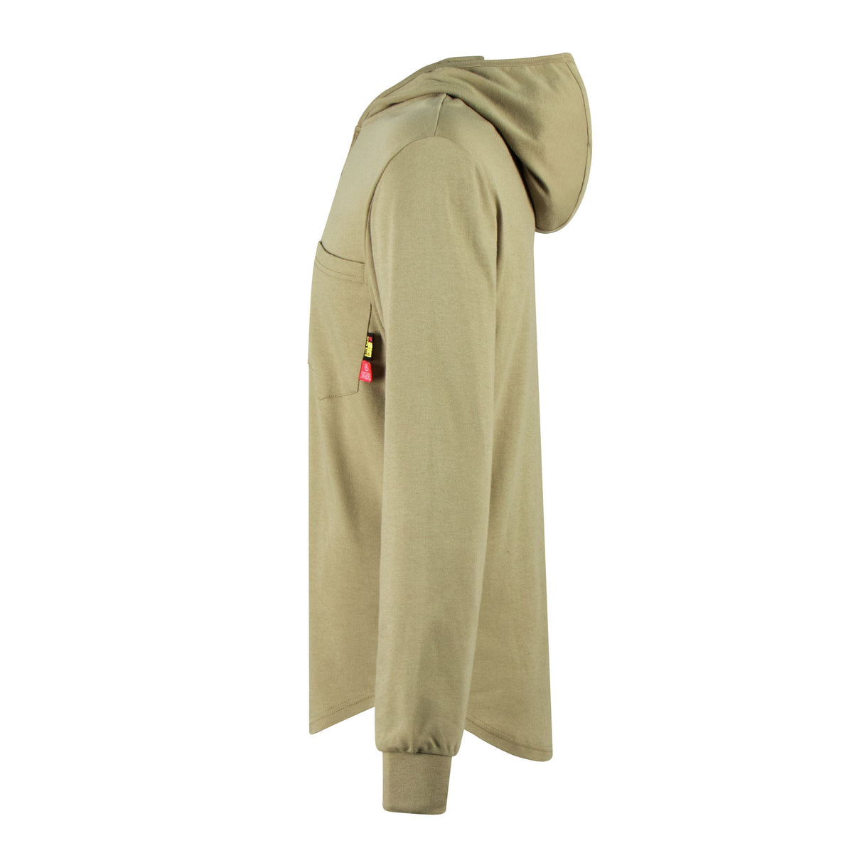 Bocomal B103 khaki tan FR T-shirt side view
