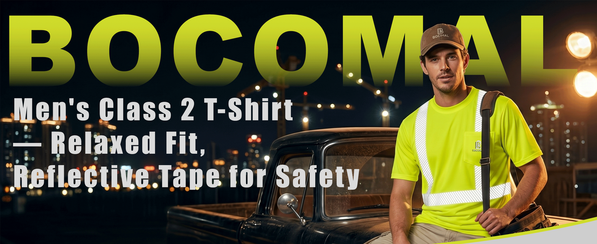 4OZ High Visibility Reflective Breathable Safety Work Tee (NON-FR)- TS132B