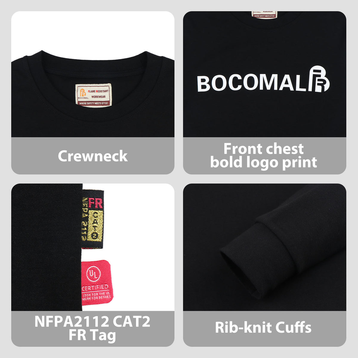 7 oz FR Printed Long Sleeve T-Shirt - C103