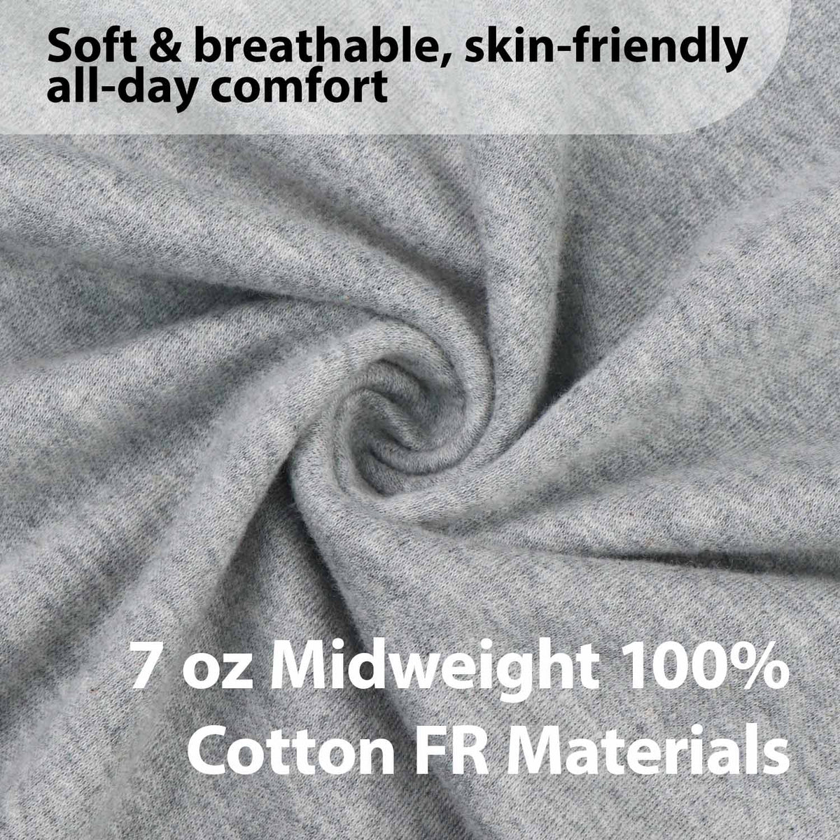 7 oz FR Printed Long Sleeve T-Shirt - C103