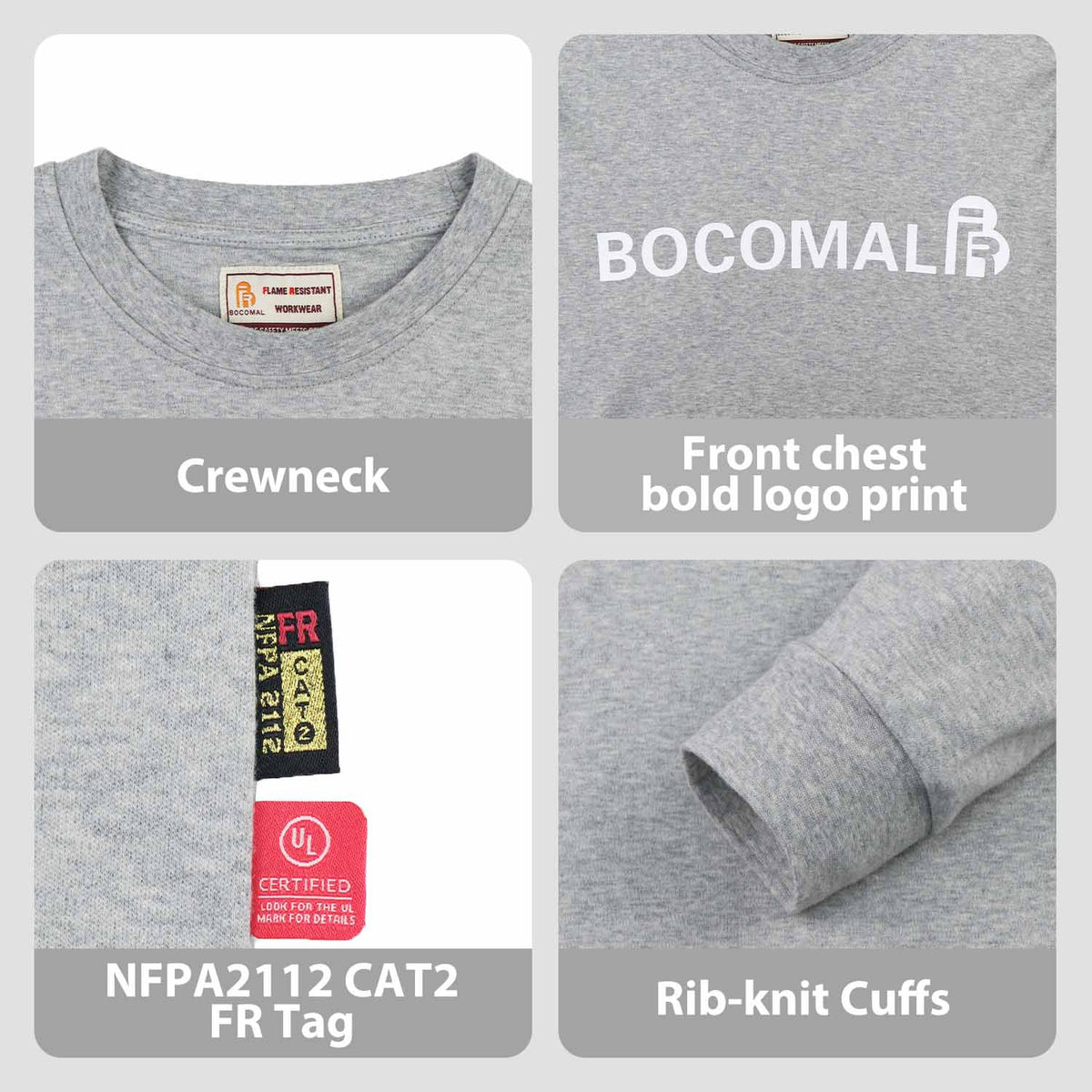 7 oz FR Printed Long Sleeve T-Shirt - C103
