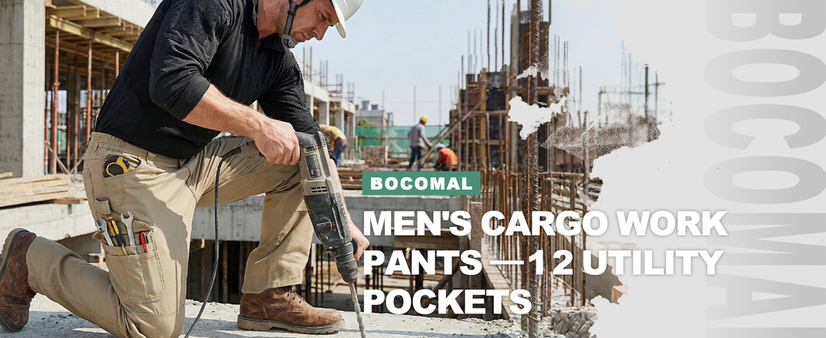 7OZ 12 Multi-Pockets 100% C Dura Comfort Work Cargo Pants (NON-FR)- 031D