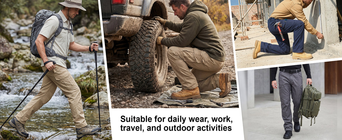 7OZ 12 Multi-Pockets 100% C Dura Comfort Work Cargo Pants (NON-FR)- 031D