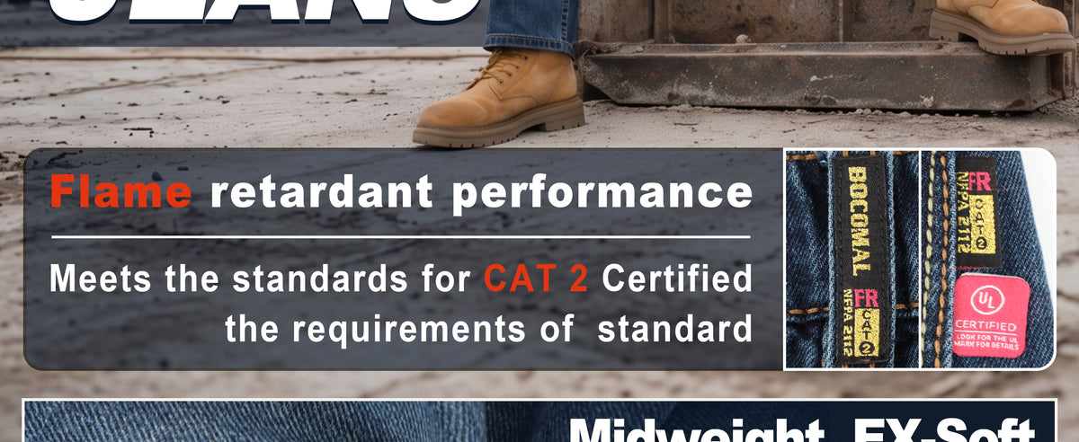 10.5 OZ Midweight EX SOFT Relaxed Fit FR Jeans - 8306-NEW