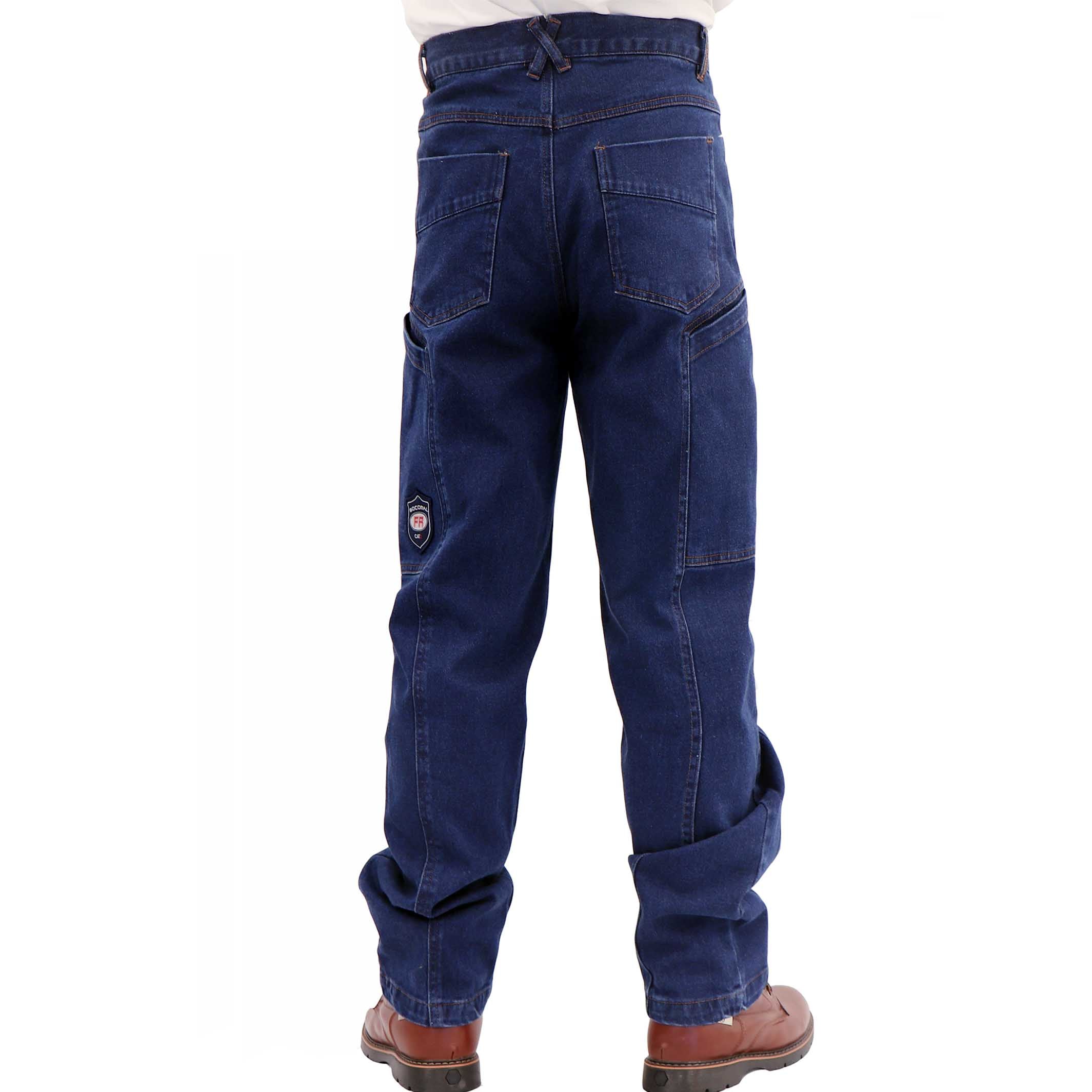11OZ Jeans With Decorative Line-3515