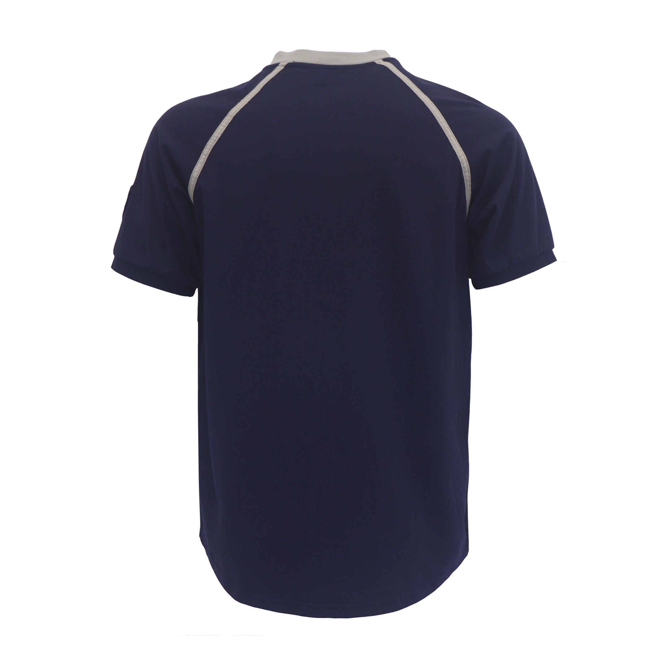5.5OZ Button Pullover Short Sleeve T-Shirts-4008