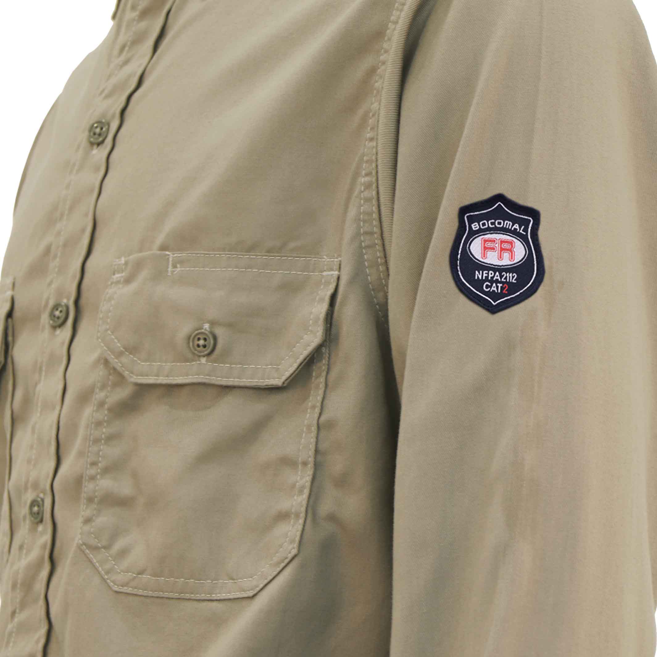 7.5OZ Solid Color Classic Shirts With Button-10801